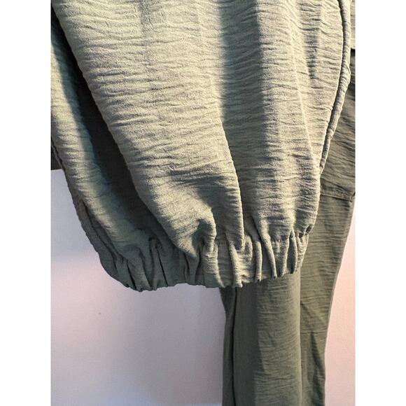 Sofia Jeans Brand green baggie cargo style 1x women’s jogger pants - Picture 4 of 5